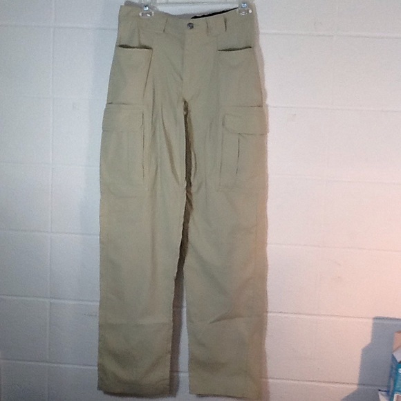 Duluth Trading Company Khaki Cargo Pants Medium - Picture 2 of 9